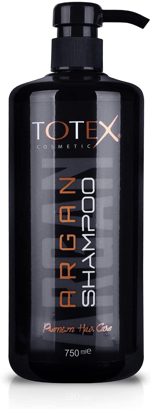 Totex Hair Argan Oil Shampoo Premium Hair Care 750 ml | Hydrating and Nourishing | Deep Moisturising | Quick Repair of Damaged Hair | For All Hair Types