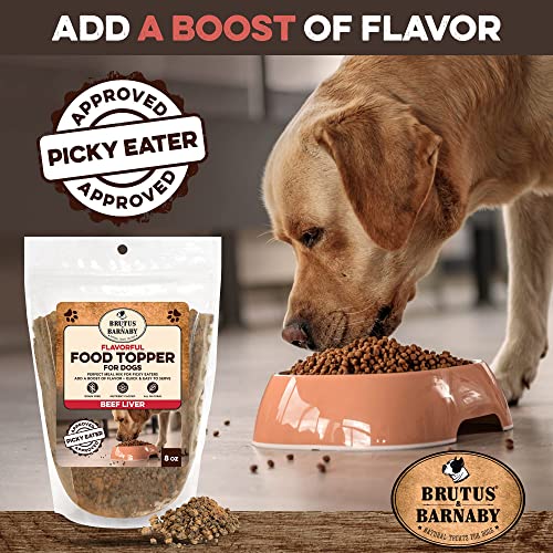 Dog Food Topper Beef Liver Enhance Your Dogs Meal with This Flavor