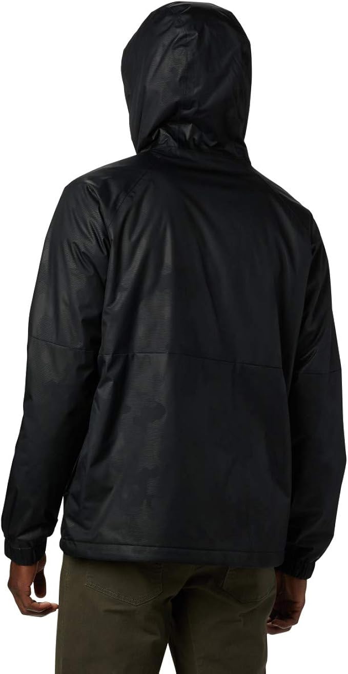 Columbia 哥伦比亚 Helvetia Heights 防风透气保暖 户外男式连帽夹克 M码3.2折.02 海淘转运到手约￥286