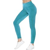 COZZIPLUS Women Velour Legging- High Waisted Buttery Soft Velvet Stretchy Legging