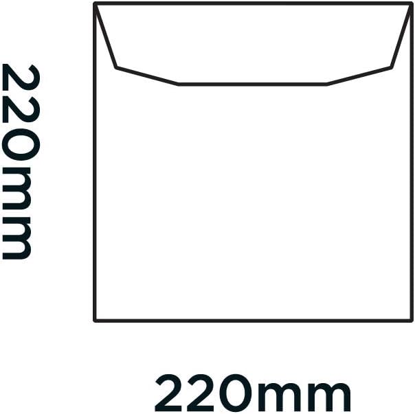 Blake Purely Everyday 100 GSM 220 x 220 mm Opaque Wallet Self Seal Envelope - White (Pack of 250) - Image 4