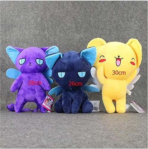 3pcs/lot One Piece Cardcaptor Sakura Ruby Moon Plush Toys Spinel Sun Soft Stuffed Kero Collection Doll Birthday Gifts