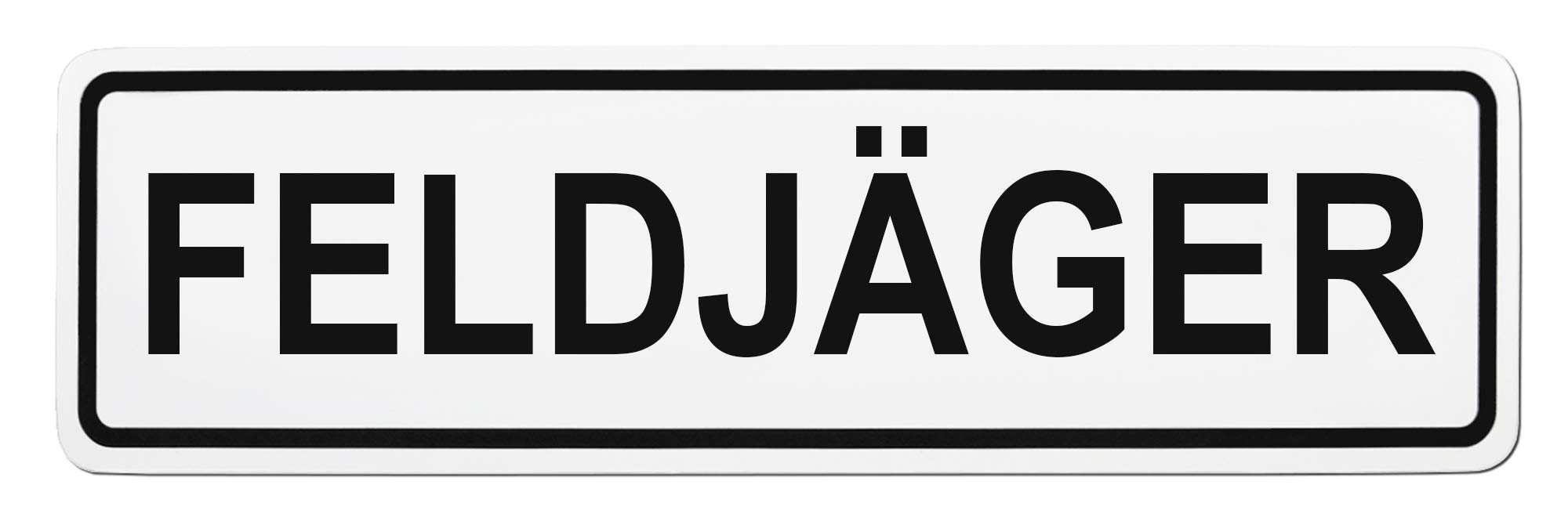 LOHOFOL magnetic sign FELDJÄGER | magnetic sign | several sizes (35 x 10 cm)