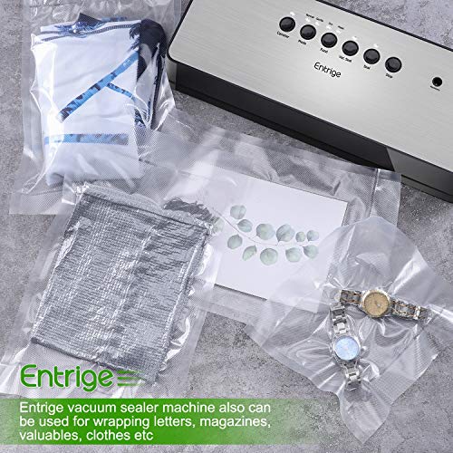 Entrige Vacuum Sealer Bags for Food, 8\