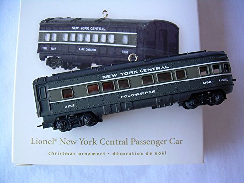 LIONEL New York Central Passenger Car 2008 Hallmark Keepsake Ornament