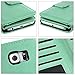 ULAK S6 Case, Galaxy S6 Case, S6 Wallet Case, Luxury Fashion PU Leather Case Magnet Wallet Folio 9 Card Multi-Slots Flip Cover for Women for Samsung Galaxy S6 (Mint Green)