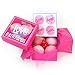 Sweet & Sassy Bath Bomb Gift Set for Girls & Teens: Love, Sweet, Love! Made in the USA. All Natural with Essential Oils.
