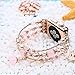 TOMAZON Bracelet Bands Compatible for Apple Watch 42mm 44mm 45mm iWatch Series SE 7 6 5 4 3 2 1, Fashion Handmade Elastic Dressy Crystal Pearl Wristbands for Women, Pink