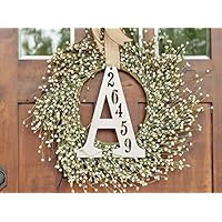 Metal Letter Address Plaques - 3 sizes