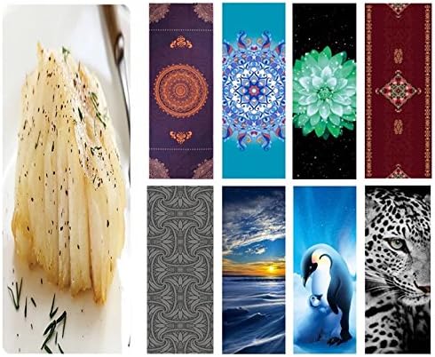 Eco Fuse Yoga Mat By Nalahome-72"x26"x3mm Thick Natural Rubber And Microfiber pan fried atlantic cod fillet with dill garni For All Yoga Practices, Bikram, Hatha, Ashtanga, Hot Yoga, Home Workout
