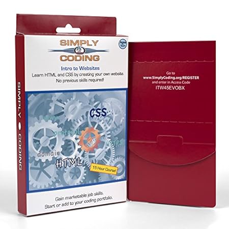 Website Design Computer Programming Software for Kids (Ages 10+) – Learn to Code HTML & CSS – Learn How to Create a Website – DIY Website Coding for PC, Mac & Linux