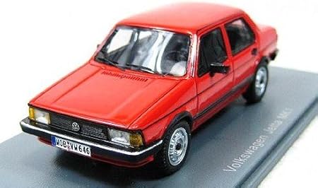 Amazon Neo 1 43 Vw ジェッタ 1 4ドア 80 レッド 完成品 ミニカー ダイキャストカー おもちゃ