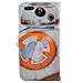 Unique BB-8 Droid Pattern Leather Wallet Credit Card Holder Pouch Flip Stand Case Cover For Apple iphone 5 5S SE