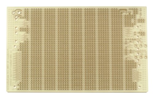 PR3UC ProtoBoard-3U-CONN, 6-Hole Strips, Connector Footprints, 1 Sided PCB, 3.94 x 6.30 in (100 x 160 mm)