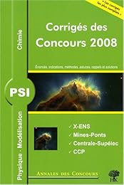 Physique et chimie, PSI