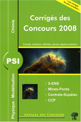 Physique et chimie, PSI