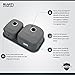 Ruvati 34-inch Undermount 60/40 Double Bowl 16 Gauge Stainless Steel Kitchen Sink - RVM4600