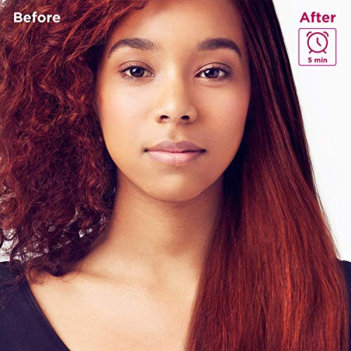 Hair Brush Straightener, ABOX Electric Ionic Straightening Comb,30s Fast Ceramic Heat for Frizz-Free Silky Hair, Anti-Scald,8 Levels Temperature with LED Display, Auto Lock/Off for Home, Travel&Salon - Thumbnail 5