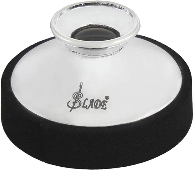 Alto Saxophone Silent Muffler Metal Damper Practice Muffler