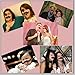 18PCS 2017 New Year's Eve Party Card Masks Photo Booth Props Mustache On A Stick Dold Dust By 7-gost