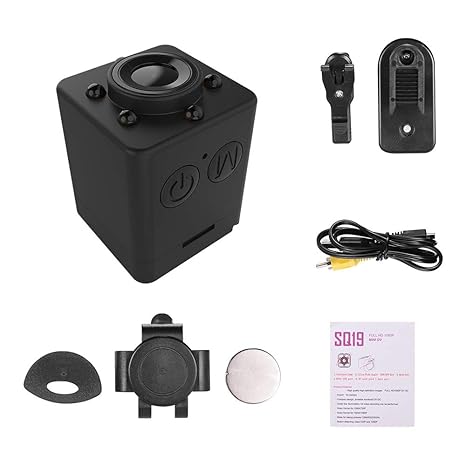 Andoer HD 1080P Mini Cámara Videocámara Videocámara Lente Gran ...