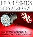 2 pcs Super RED 19 Led SMDs Bulbs For Turn Signal Light 1157 2057 Fast Shipping