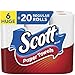 Scott Paper Towels Choose-A-Sheet Huge Rolls, White, 6 Count