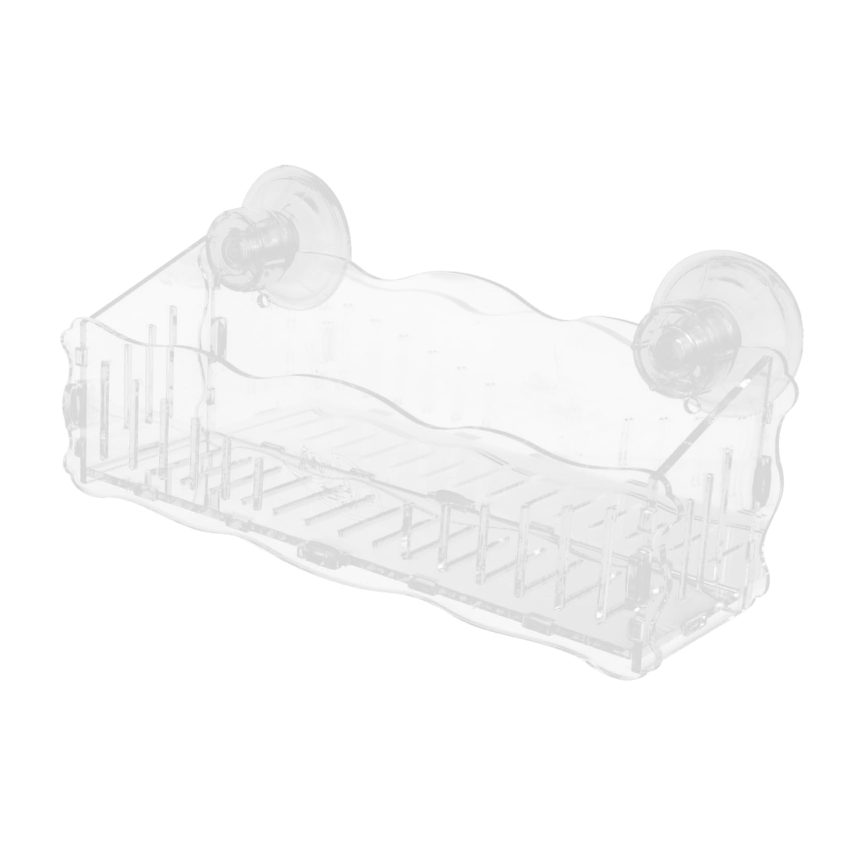 Yardwe Plant Supports Flower Pots Suction Cup Plant Shelf Small Potting Racks Acrylic Plant Shelf Bonsai Stand Potting Stand Window Household Transparent 1 Acrylic Window Sill Extender