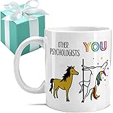 Psychologist Gifts Psychology Doctor Therapist Psychiatrist Funny Coffee Mug, Funny Mug Gift for Psychologist, Psychiatrist, Therapist, School Counselor, Boss, Mom, Coworker, Graduation Birthday 11 OZ