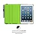 SAVEICON SAWE (TM) Green 360 Degrees Rotating Lychee Leather Case Smart Cover with Stand and Sleep/Wake Function for Apple iPad Air 5G 5th Gen with Retina Display