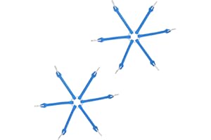 Multisland 1 Pair 39110 Car Spider Bungee Tensioner Tire Chains Tightener for Light Truck and SUV