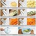 Fomuson 12-in-1 Vegetable Mandoline Slicer Cutter Set, Upgraded Julienne Grater Slicer and Egg Separator with Detachable Handle for Kitchen Multiuse