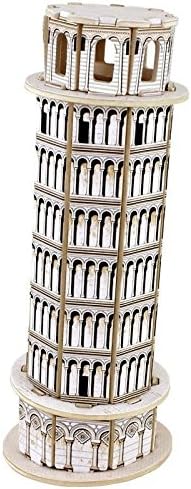 Wooden 3D Puzzle Italia Leaning Tower of Pisa