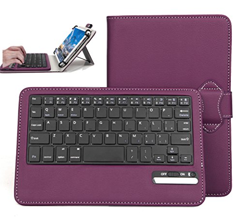 LG G PAD X 8.0 Keyboard case, IVSO Generic Keyboard Portfolio Case for 7~8