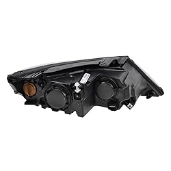 TRQ 2 Piece Headlight Assembly Set Driver