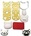 Small Rice Ball Mold Set Cat Lovely Cartoon Pattern DIY Sushi Bento Nori Kitchen Rice Mould