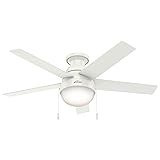 Hunter 46 inch Indoor Ceiling Fan with LED Light