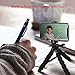 Fotopro Mini Tripod, Flexible Phone Tripod with Universal Clip for iPhone and Android Smartphone, Table Tripod Compatible with Action Camera and Mobile Phone