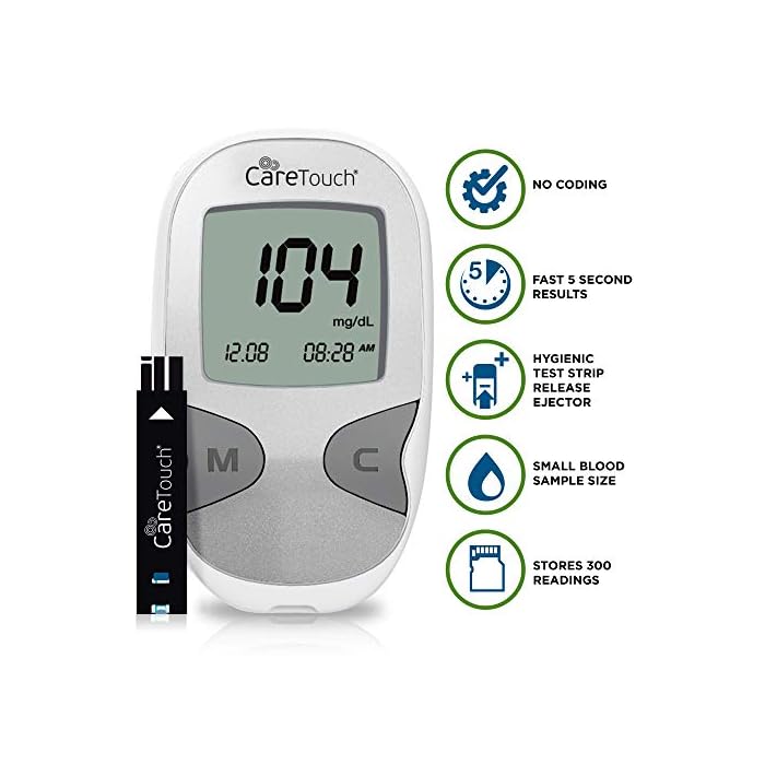 Care Touch Diabetes Testing Kit with Strips