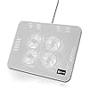 KLIM-Serenity-Laptop-Cooling-Stand-for-Laptop-11-to-156-inches-Perfect-for-Small-and-Medium-Laptops-Stable-And-Sturdy-Metal-Grid-Silent-Laptop-Cooling-Pad-NEW-2021-White KLIM Serenity + Laptop Cooling Stand for Laptop + 11 to 15.6 inches + Perfect for Small and Medium Laptops + Stable And…