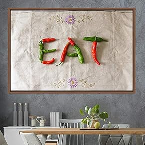 signwin Framed Canvas Wall Art Pressed Quotes 3D...