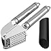 B-sea Stainless Steel Garlic Press, Ergonomic & High-Quality Garlic Crusher/ Garlic Mincer