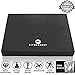 Balance Pad, Balance Trainer for Stability - Balance Board for Rehab, Use as Foam Mat, Foam Pad for Physical Therapy, Kneeling Pad with Foam Padding, Wobble Cushion Dimension: 20x16x2.5 inch (Black)