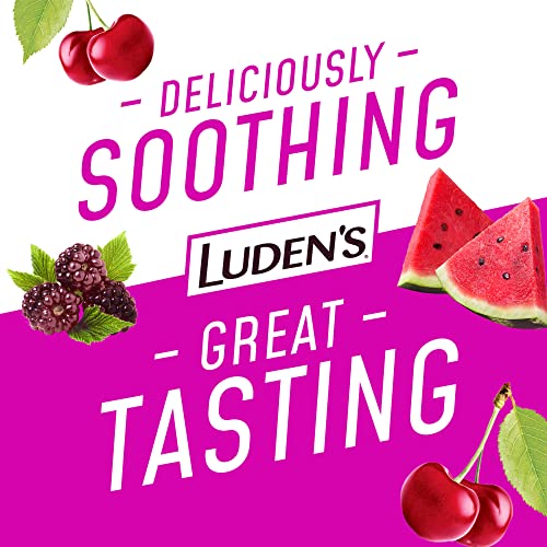 Luden's Assorted Flavors Throat Drops, Sore Throat Relief, 90 Count Pricepulse