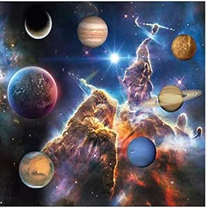 Papel pintado 3D moderno universo galaxia foto pared murales dormitorio