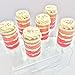 Clear Push-Up Cake Pop Shooter (Push Pops) Plastic Containers with Lids, Base & Sticks, Pack of 24(24 pack)