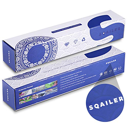 2 Sqailer+Painting+Rhinestone+Embroidery+Decoration