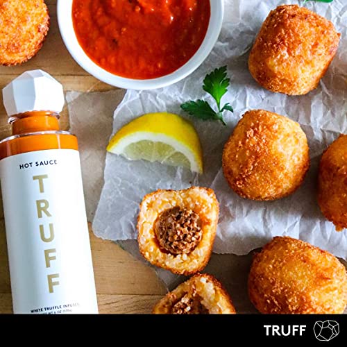 TRUFF White Truffle Hot Sauce, Gourmet Hot Sauce with Ripe Chili