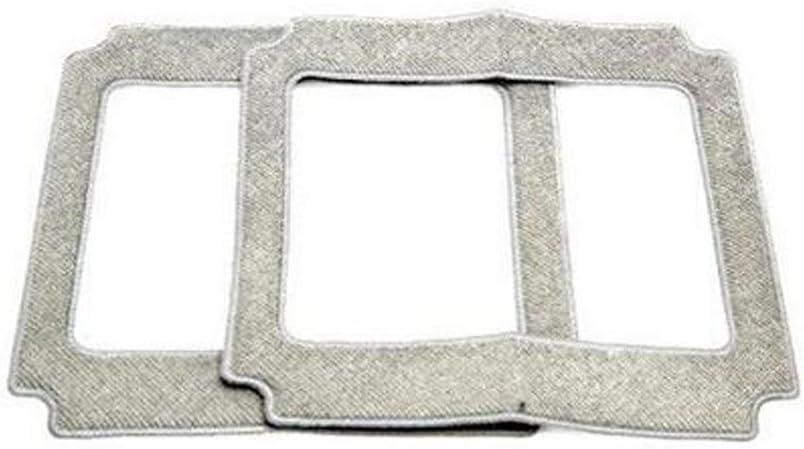 Top 2X Replacement Microfibre Pads for Ecovacs WINBOT 830 Vacuum Cleaner accessories