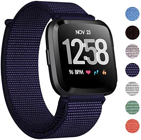 Compatible with Fitbit Versa Strap/Versa 2 Strap/Versa Lite Strap, Adjustable Strap Sports Strap Wrist Strap Bracelet Replacement Accessories Compatible Women Men
